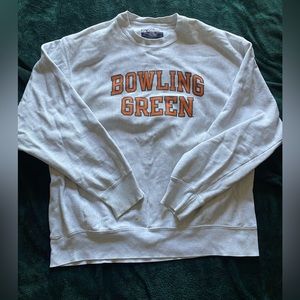 Bowling green university spell out Crewneck sweatshirt